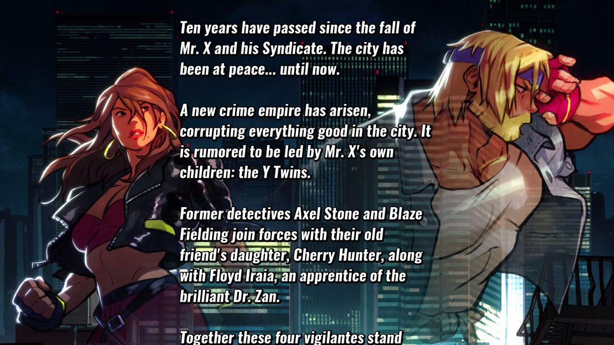 Streets of Rage 4 screenshot 2 for Playstation 4